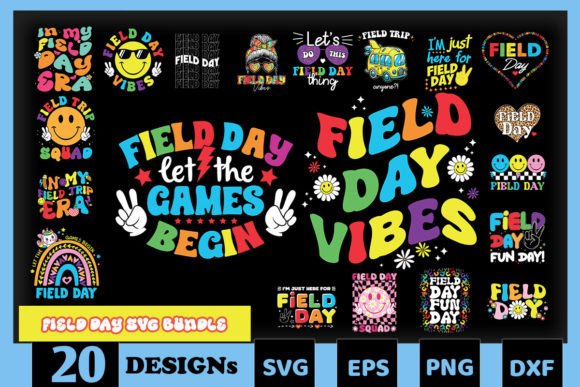 Field Day SVG Bundle: A Graphic Designer’s Take on Editorial and Web Design