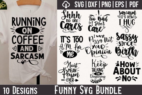 Fun Svg Bundle Graphics for Crafts