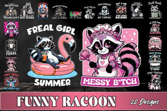 Funny Racoon SVG Bundle Review