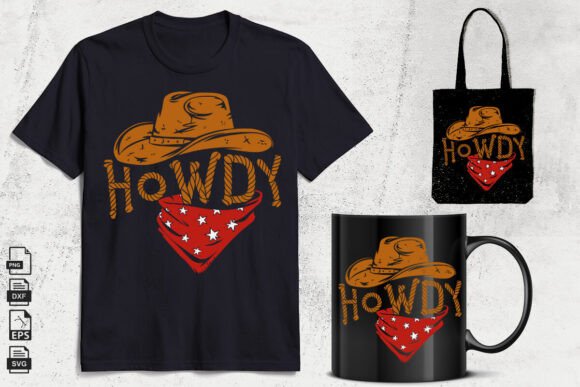 Howdy SVG for Western Branding and Crafts